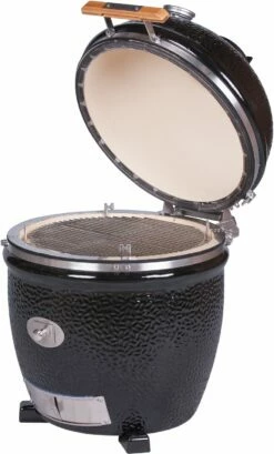 Monolith Grill CLASSIC BBQ GURU - PRO-Serie 2.0 Schwarz - OHNE Gestell Und Seitentische - Inkl. UltraQ Controller Set -GrillProfi Verkaufs-Shop Monolith Keramik Grill Classic PRO Serie 2 0 129002 black 11 1