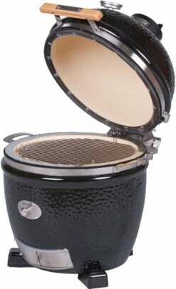 Monolith Grill Junior PRO Serie 2.0 Schwarz - OHNE Gestell -GrillProfi Verkaufs-Shop Monolith Keramik Grill Junior PRO Serie 2 0 121022 black 10