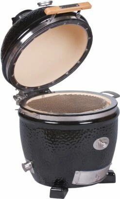 Monolith Grill Junior PRO Serie 2.0 Schwarz - OHNE Gestell -GrillProfi Verkaufs-Shop Monolith Keramik Grill Junior PRO Serie 2 0 121022 black 12