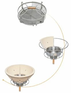 Monolith Grill CLASSIC BBQ GURU - PRO-Serie 2.0 Schwarz - OHNE Gestell Und Seitentische 7 Monolith Grill CLASSIC BBQ GURU - PRO-Serie 2.0 Schwarz - OHNE Gestell Und Seitentische -GrillProfi Verkaufs-Shop Monolith Pro Serie SGS Grillrost System 1 1 10