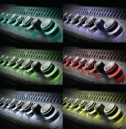 Napoleon Prestige Pro 825-3 Edelstahl Gasgrill Inkl. Drehspieß Und Bodenbeleuchtung + Gratis Napoleon TravelQ PRO285 Kompakt Gasgrill -GrillProfi Verkaufs-Shop Napoelon Prestige Pro Drehregler Farben 2