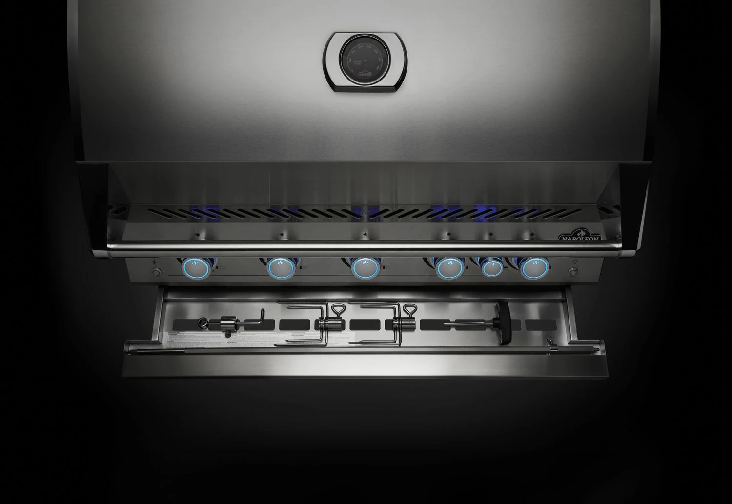 Napoleon 700-Series 38" BIG38 Edelstahl Einbaugrill Inkl. Drehspieß - Modell 2023 12 Napoleon 700-Series 38" BIG38 Edelstahl Einbaugrill Inkl. Drehspieß - Modell 2023 – Bild 10