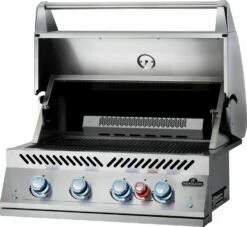Napoleon 700-Series 32" BIG32 Edelstahl Einbaugrill Inkl. Drehspieß - Modell 2023 -GrillProfi Verkaufs-Shop Napoleon Einbaugrill BIG32 Drehregler Safety Glow