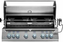 Napoleon 700-Series 44" BIG44 Edelstahl Einbaugrill Inkl. Drehspieß - Modell 2023 -GrillProfi Verkaufs-Shop Napoleon Einbaugrill BIG44 Infrarot Backburner