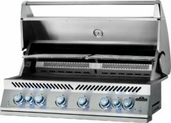 Napoleon 700-Series 44" BIG44 Edelstahl Einbaugrill Inkl. Drehspieß - Modell 2023 -GrillProfi Verkaufs-Shop Napoleon Einbaugrill BIG44RB Edelstahl Warmhalterost