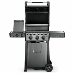 Napoleon Freestyle 365 Gasgrill, Graphit - Mit Sizzle Zone - Modell 2023 - X-DEAL Inkl. Abdeckhaube Und Gussplatte -GrillProfi Verkaufs-Shop Napoleon Freestyle 365 Gasgrill SIB deckel offen 2