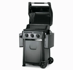 Napoleon Freestyle 365 Gasgrill, Graphit - Modell 2023 -GrillProfi Verkaufs-Shop Napoleon Freestyle 365 Gasgrill Seite Deckel offen 1