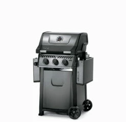 Napoleon Freestyle 365 Gasgrill, Graphit - Modell 2023 - X-DEAL Inkl. Abdeckhaube Und Gussplatte -GrillProfi Verkaufs-Shop Napoleon Freestyle 365 Gasgrill Seiten abgeklappt