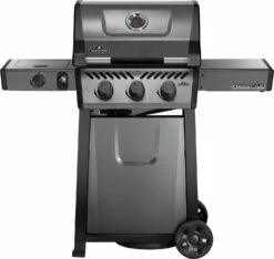Napoleon Freestyle 365 Gasgrill, Graphit - Mit Seitenbrenner - Modell 2023 - X-DEAL Inkl. Drehspiess