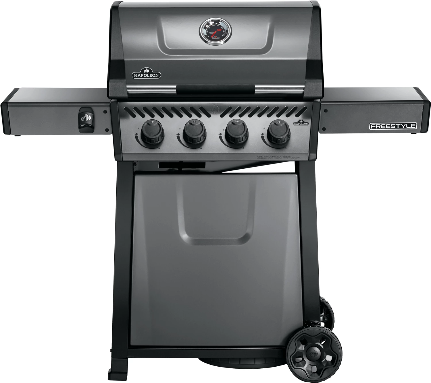 Napoleon Freestyle 425 Gasgrill, Graphit - Modell 2023 - X-DEAL Inkl. Abdeckhaube Und Gussplatte 3 Napoleon Freestyle 425 Gasgrill, Graphit - Modell 2023 - X-DEAL Inkl. Abdeckhaube Und Gussplatte
