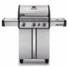 Napoleon Legend 410 Edelstahl Gasgrill - 3 Brenner Mit Seitenbrenner - Inkl. Napoleon Abdeckhaube