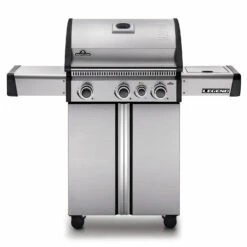 Napoleon Legend 410 Edelstahl Gasgrill - 3 Brenner Mit Seitenbrenner - Inkl. Napoleon Abdeckhaube