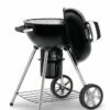 Napoleon Holzkohlegrill Kugelgrill Ø 47 Cm -GrillProfi Verkaufs-Shop Napoleon Napoleon nk18k leg angle lid open 1