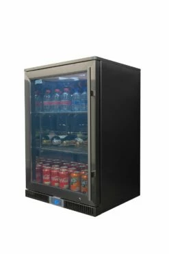 Napoleon Outdoor - Kühlschrank, 135 Liter, Linksdrehende Tür Mit Doppelverglasung Und LED Beleuchtung - Wasserdicht Nach IP24 -GrillProfi Verkaufs-Shop Napoleon Outdoor Kuehlschrank Tuer links