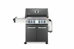 Napoleon Prestige 500 Gasgrill, Charcoal Grau - Mit Safety Glow - X-DEAL Inkl. Grillthermometer, Schneidebrett Und Windschild Für SIZZLE ZONE 25 Napoleon Prestige 500 Gasgrill, Charcoal Grau - Mit Safety Glow - X-DEAL Inkl. Grillthermometer, Schneidebrett Und Windschild Für SIZZLE ZONE -GrillProfi Verkaufs-Shop Napoleon Prestige 500 Gasgrill grey Seitenablage abgeklappt