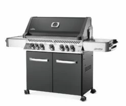 Napoleon Prestige 665 Gasgrill, Charcoal Grau - Mit Safety Glow - Modell 2023