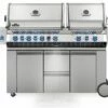 Napoleon Prestige Pro 825-3 Edelstahl Gasgrill Inkl. Drehspieß Und Bodenbeleuchtung - Modell 2023 - SMART Deal Inkl. Grillfürst Grill Control Mit Companion Device Und Einstichthermometer -GrillProfi Verkaufs-Shop Napoleon Prestige Pro 825 Gasgrill PRO825RSBIPSS 2