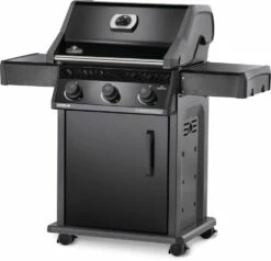 Napoleon Rogue 425 Gasgrill - All Black - Modell 2023 - Inkl. Abdeckhaube -GrillProfi Verkaufs-Shop Napoleon Rogue R425 Gasgrill All Black seitlich