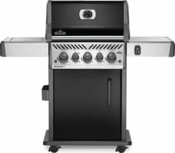 Napoleon Rogue SE 425 Gasgrill, Schwarz Mit Gussrosten - Hero Modell 2023 Inkl. Drehspieß - SMART Deal Inkl. Grillfürst Grill Control