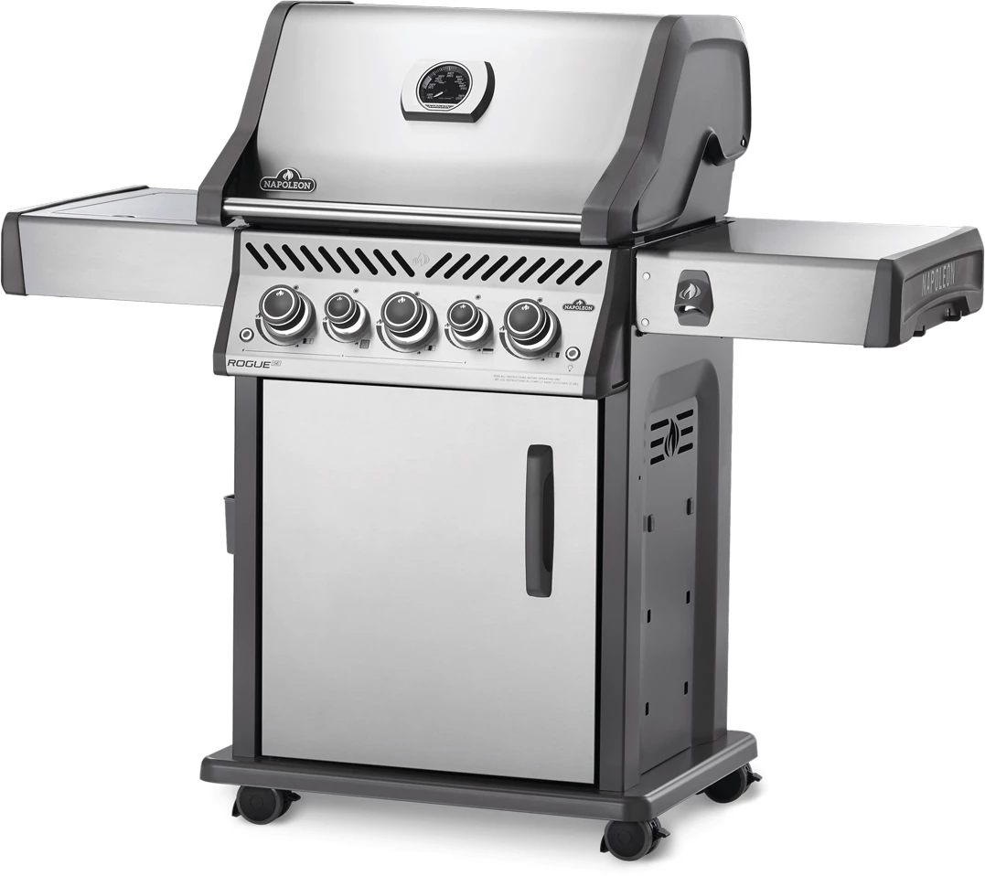 Napoleon Rogue SE 425 Edelstahl Gasgrill Mit Sizzle Zone Und Heckbrenner - Modell 2023 3 Napoleon Rogue SE 425 Edelstahl Gasgrill Mit Sizzle Zone Und Heckbrenner - Modell 2023