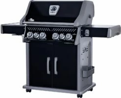 Napoleon Rogue SE 525 Gasgrill - All-black - Mit Sizzle Zone Und Heckbrenner - Grillfürst Edition - X-DEAL Inkl. Abdeckhaube, Gussplatte Und Drehspieß-Set - Modell 2022 -GrillProfi Verkaufs-Shop Napoleon Rogue SE525 Gasgrill All Black Grillfuerst Edition 3