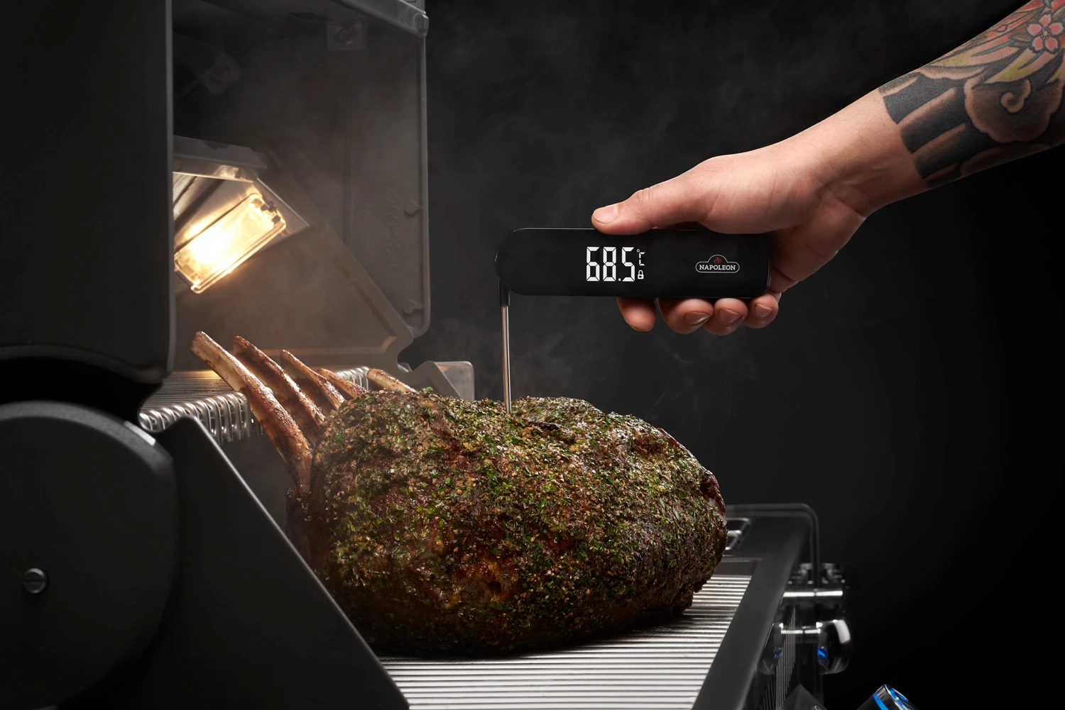 Napoleon Digitales Grillthermometer / Einstechthermometer Fast Read - Klappbar 4 Napoleon Digitales Grillthermometer / Einstechthermometer Fast Read - Klappbar – Bild 2