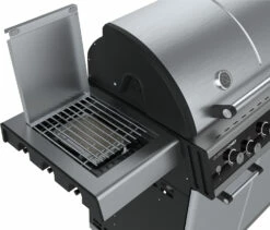 Outdoorchef Dualchef 325 G Gasgrill Mit Seitenkocher + BLAZING ZONE Infrarotbrenner + DGS Gusseisen Grillrost 2 Stk. + DGS Gemüse Grillrost 2 Stk. -GrillProfi Verkaufs-Shop Outdoorchef Blazing Zone Dualchef 18 212 80 eingebaut aus 2