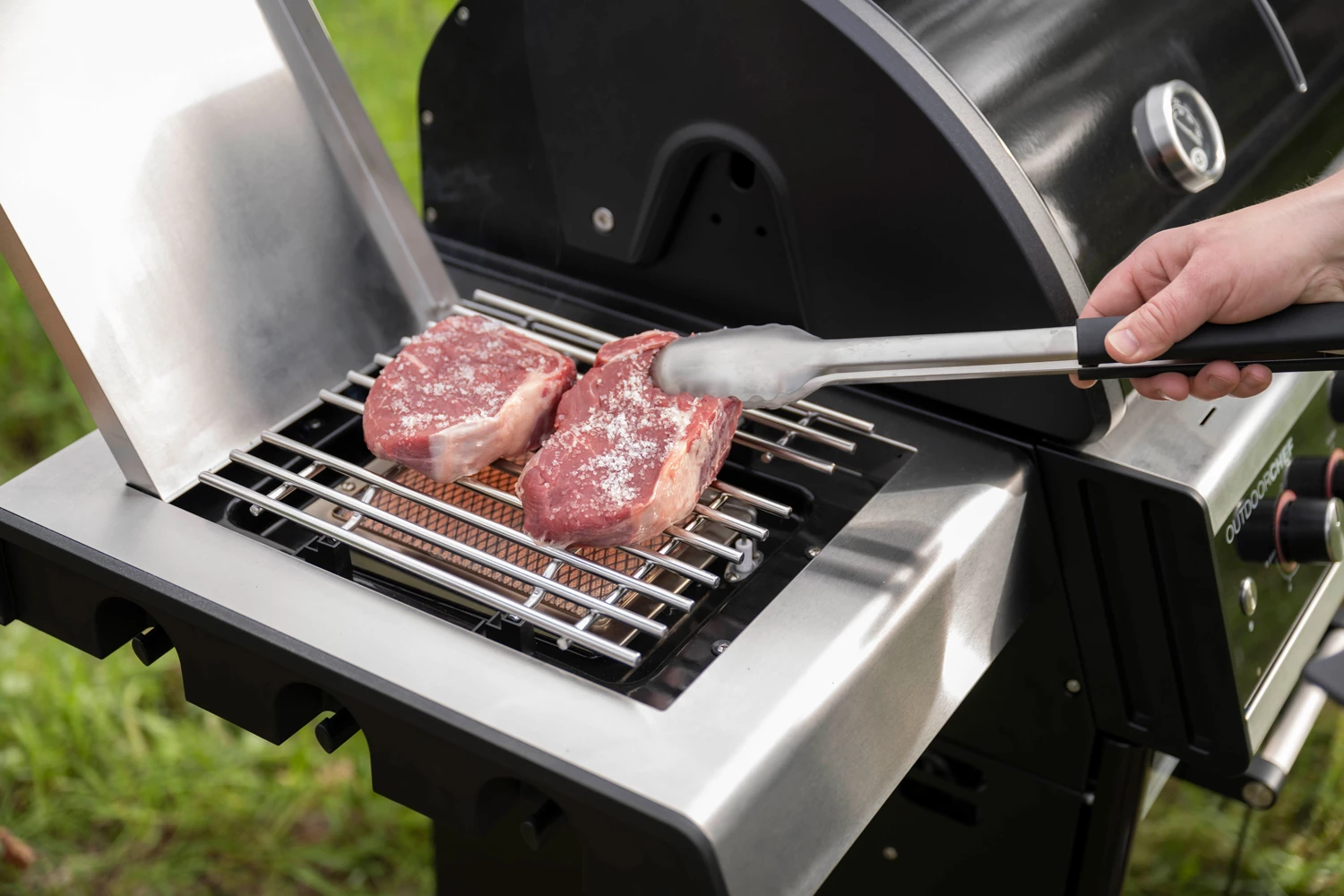 Outdoorchef Dualchef 425 G BZ Gasgrill Mit BLAZING ZONE Infrarotbrenner 3 Outdoorchef Dualchef 425 G BZ Gasgrill Mit BLAZING ZONE Infrarotbrenner