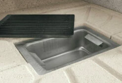 Palazzetti Grillkamin Balos Mit Pizzaofen Inkl. Montagematerial -GrillProfi Verkaufs-Shop Palazzetti Aschelade Fast Fire Box Feuerstelle