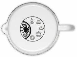 Petromax Emaille Milchtopf / 1000 Ml / Weiß