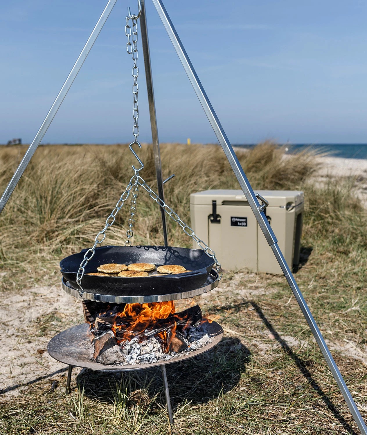 Petromax Feuerpfanne Gusseisen Fp50h-t Mit Zwei Henkeln 3 Petromax Feuerpfanne Gusseisen Fp50h-t Mit Zwei Henkeln