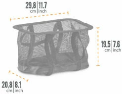 Petromax Netzeinsatz Für Kühltasche 8 Liter 6 Petromax Netzeinsatz Für Kühltasche 8 Liter -GrillProfi Verkaufs-Shop Petromax Netzteinsatz Kuehltasche 8Liter Abmessungen