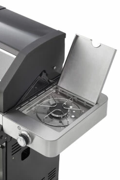 Rösle Gasgrill Videro G6-S VARIO+ Schwarz - Modell 2023 - SMART Deal Inkl. Grillfürst Grill Control -GrillProfi Verkaufs-Shop Roesle BBQ Station Seitenkocher Videro 7