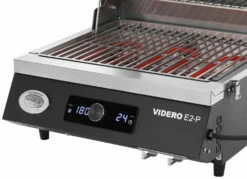 Rösle Elektrogrill Videro E2-P Campinggrill -GrillProfi Verkaufs-Shop Roesle Elektrogrill Videro E2 P Steuerung Display