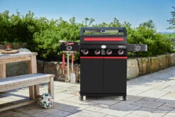 Rösle Videro G4-S VARIO+ Schwarz Gasgrill - FC Bayern Edition -GrillProfi Verkaufs-Shop Roesle FC Bayern Muenchen Grill Videro G4 S