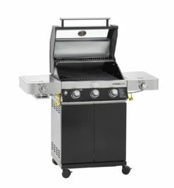 Rösle Gasgrill Videro G3-S VARIO+ Schwarz - Modell 2023 - X-DEAL Inkl. Abdeckhaube, Grillplatte Und Drehspieß -GrillProfi Verkaufs-Shop Roesle Gasgrill Videro G3 S Vario 25520 Deckel 3