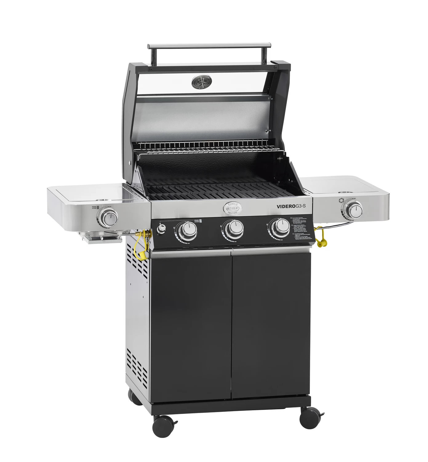 Rösle Gasgrill Videro G3-S VARIO+ Schwarz - Modell 2023 - X-DEAL Inkl. Abdeckhaube Und Grillplatte 7 Rösle Gasgrill Videro G3-S VARIO+ Schwarz - Modell 2023 - X-DEAL Inkl. Abdeckhaube Und Grillplatte – Bild 5
