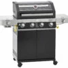 Rösle Gasgrill Videro G4-S VARIO+ Schwarz - Modell 2023 - X-DEAL Inkl. Abdeckhaube, Grillplatte Und Drehspieß