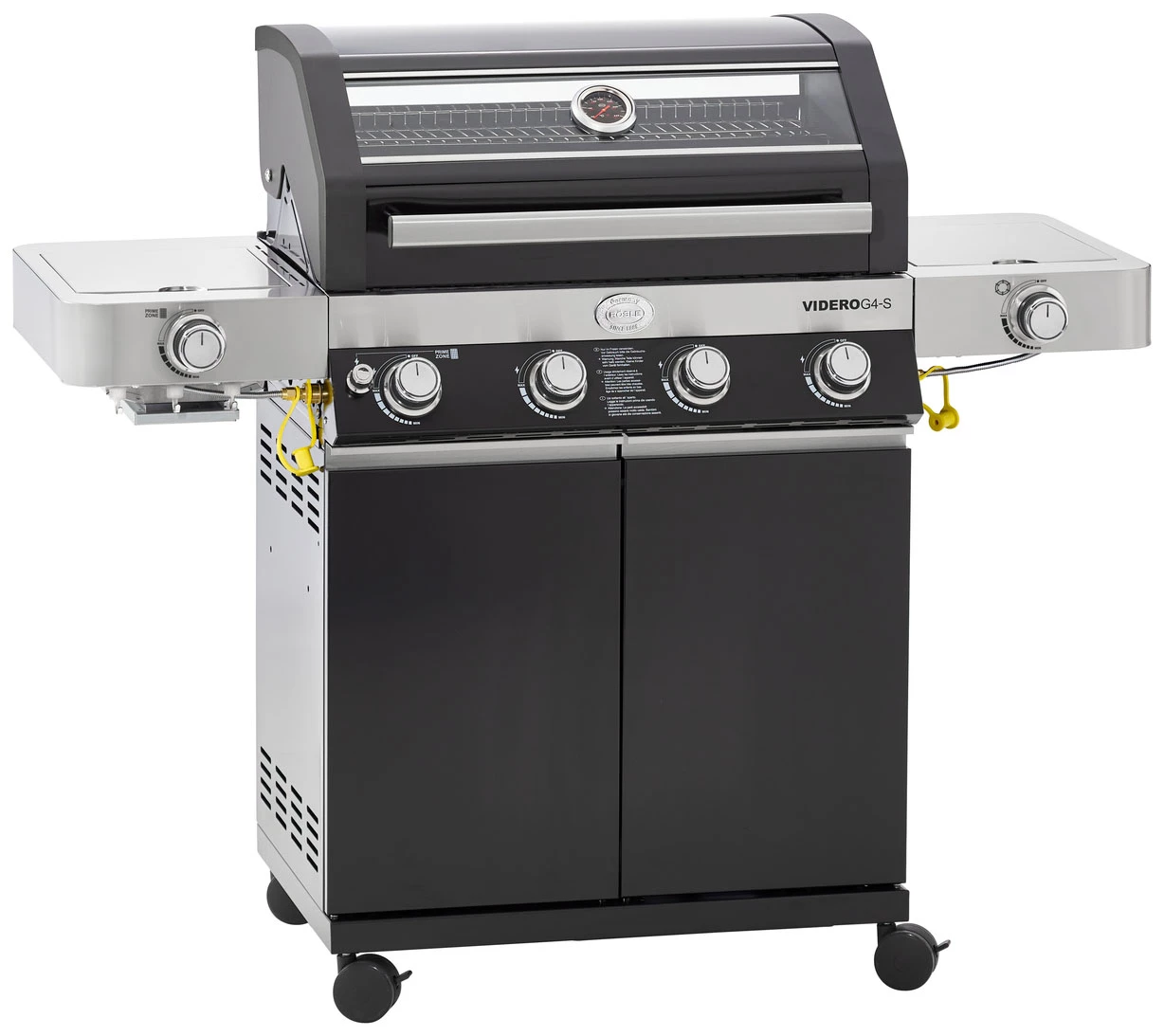 Rösle Gasgrill Videro G4-S VARIO+ Schwarz - Modell 2023 - X-DEAL Inkl. Abdeckhaube, Grillplatte Und Drehspieß 3 Rösle Gasgrill Videro G4-S VARIO+ Schwarz - Modell 2023 - X-DEAL Inkl. Abdeckhaube, Grillplatte Und Drehspieß