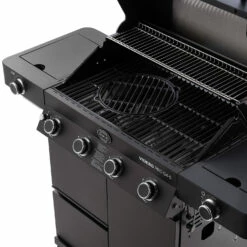 Rösle Gasgrill Videro Pro G4-S Vario+ Mattschwarz - Modell 2023 -GrillProfi Verkaufs-Shop Roesle Gasgrill Videro Pro G4 S Vario Grillflaeche