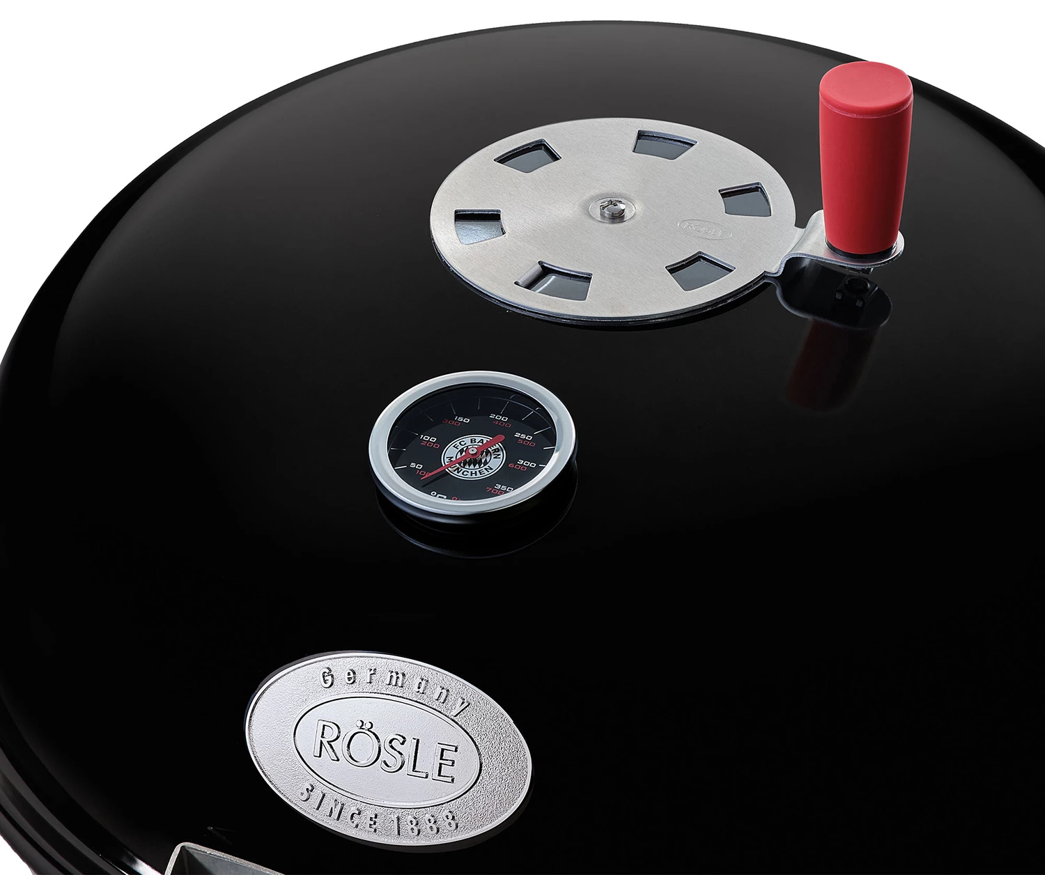 Rösle Holzkohlegrill Kugelgrill No.1 F50 Sport - FC Bayern Edition - Inkl. FC Bayern Abdeckhaube 6 Rösle Holzkohlegrill Kugelgrill No.1 F50 Sport - FC Bayern Edition - Inkl. FC Bayern Abdeckhaube – Bild 4