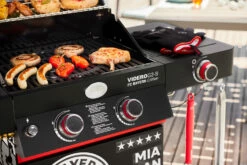 Rösle Videro G2-S VARIO+ Schwarz Gasgrill - FC Bayern Edition - Inkl. FC Bayern Abdeckhaube Und Grillbürste -GrillProfi Verkaufs-Shop Roesle Videro G2 S FC Bayern Grill 1