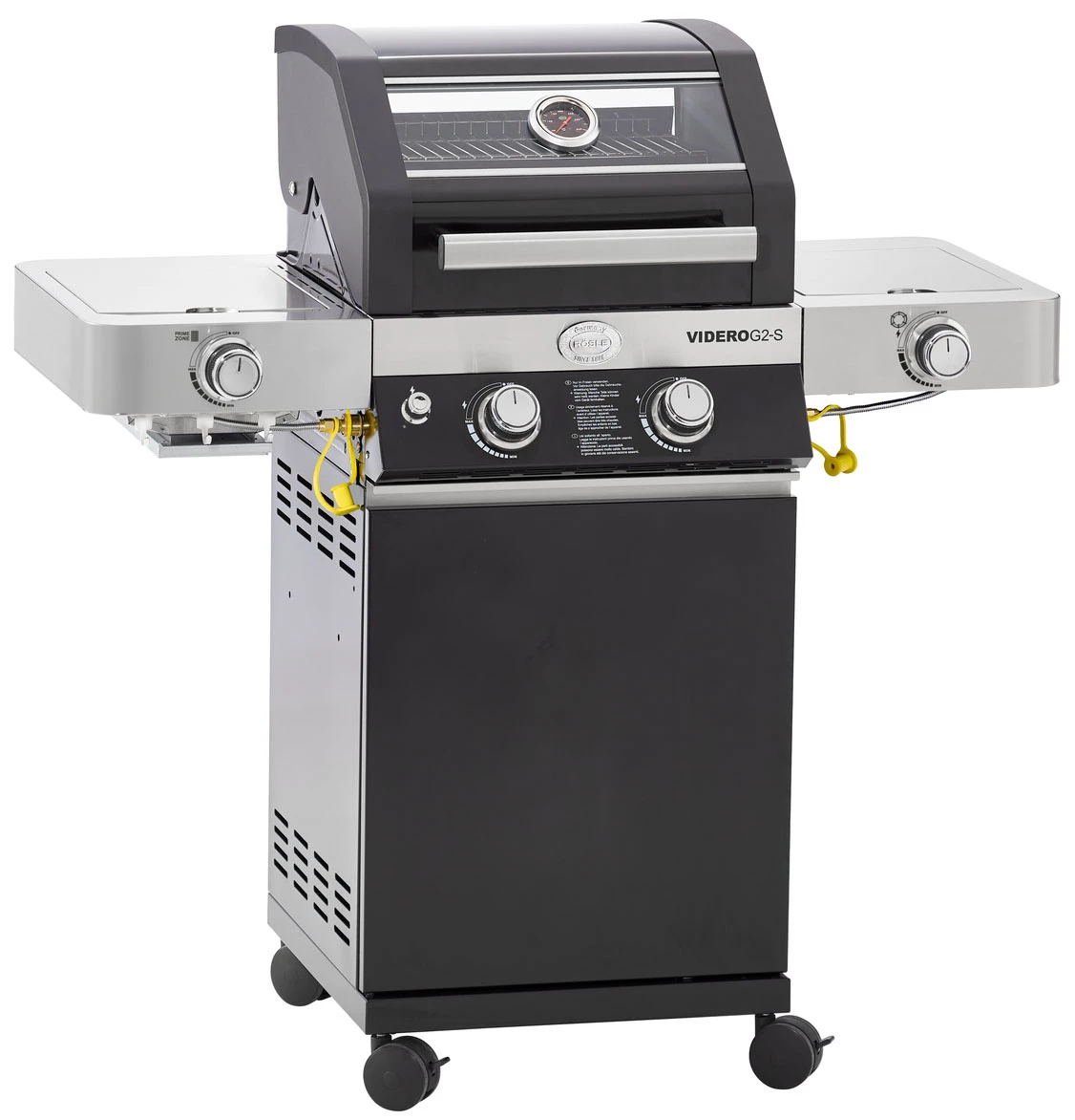 Rösle Gasgrill Videro G2-S VARIO+ Schwarz - Modell 2023 Inkl. Abdeckhaube 3 Rösle Gasgrill Videro G2-S VARIO+ Schwarz - Modell 2023 Inkl. Abdeckhaube