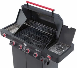 Rösle Videro G4-S VARIO+ Schwarz Gasgrill - FC Bayern Edition -GrillProfi Verkaufs-Shop Roesle Videro G4 S FC Bayern Overview