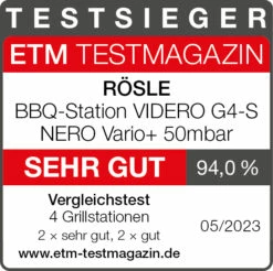 Rösle Gasgrill Videro G4-S Vario+ Nero Schwarz - Modell 2023 - X-DEAL Inkl. Abdeckhaube Und Grillplatte 21 Rösle Gasgrill Videro G4-S Vario+ Nero Schwarz - Modell 2023 - X-DEAL Inkl. Abdeckhaube Und Grillplatte -GrillProfi Verkaufs-Shop Roesle Videro G4 S Nero Vario Testsieger Grillstationen 4