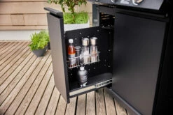 Rösle Gasgrill Videro Pro G3-S Vario+ Mattschwarz - Modell 2023 -GrillProfi Verkaufs-Shop Roesle Videro Pro G3 S Detail Unterschrank