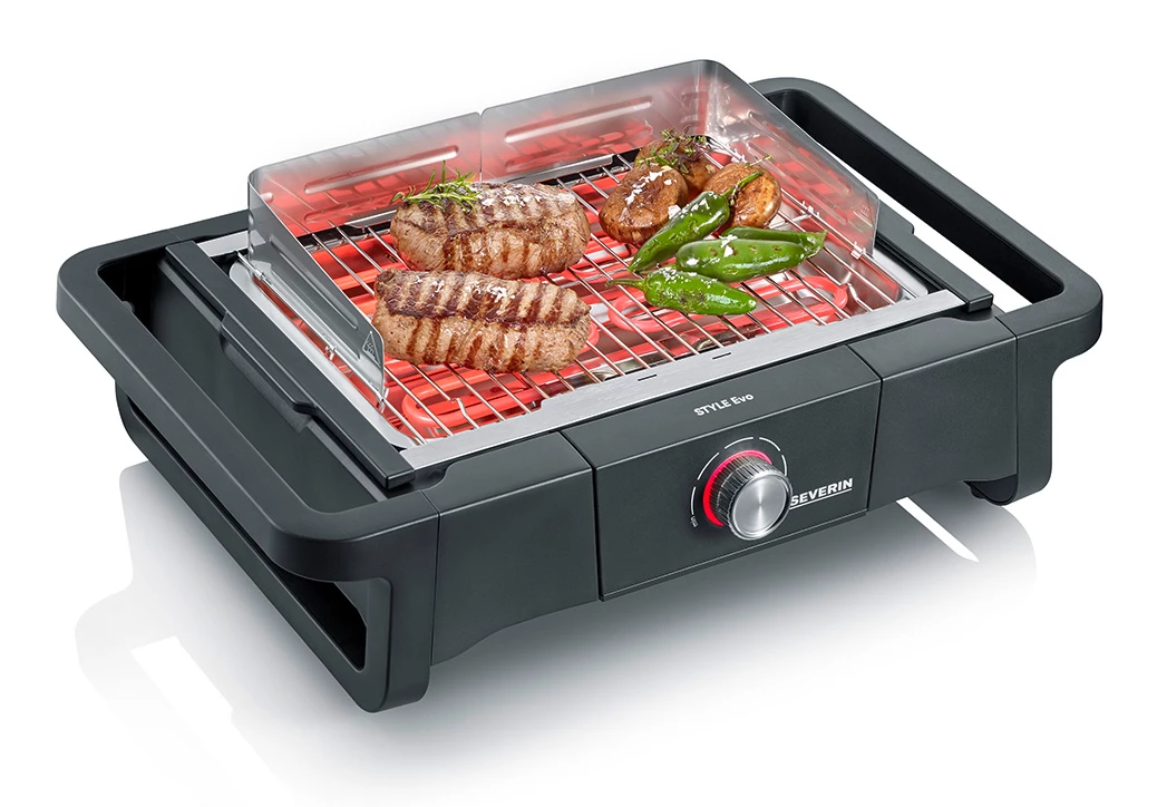 Severin Elektro Tischgrill STYLE Evo - 2.500 Watt 6 Severin Elektro Tischgrill STYLE Evo - 2.500 Watt – Bild 4