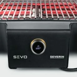 Severin Elektrogrill Tischgrill SEVO G - Boost Zone 500°C - 3.000 W -GrillProfi Verkaufs-Shop Severin Elektrogrill Sevo G pg8104 display 4