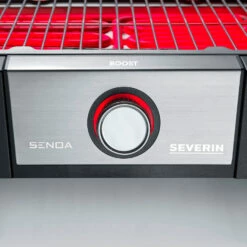 Severin Elektro Tischgrill SENOA Boost - Boost Zone 500°C - 3.000 W 13 Severin Elektro Tischgrill SENOA Boost - Boost Zone 500°C - 3.000 W -GrillProfi Verkaufs-Shop Severin Senoa boost s PG8113 Drehknopf beleuchtet rot