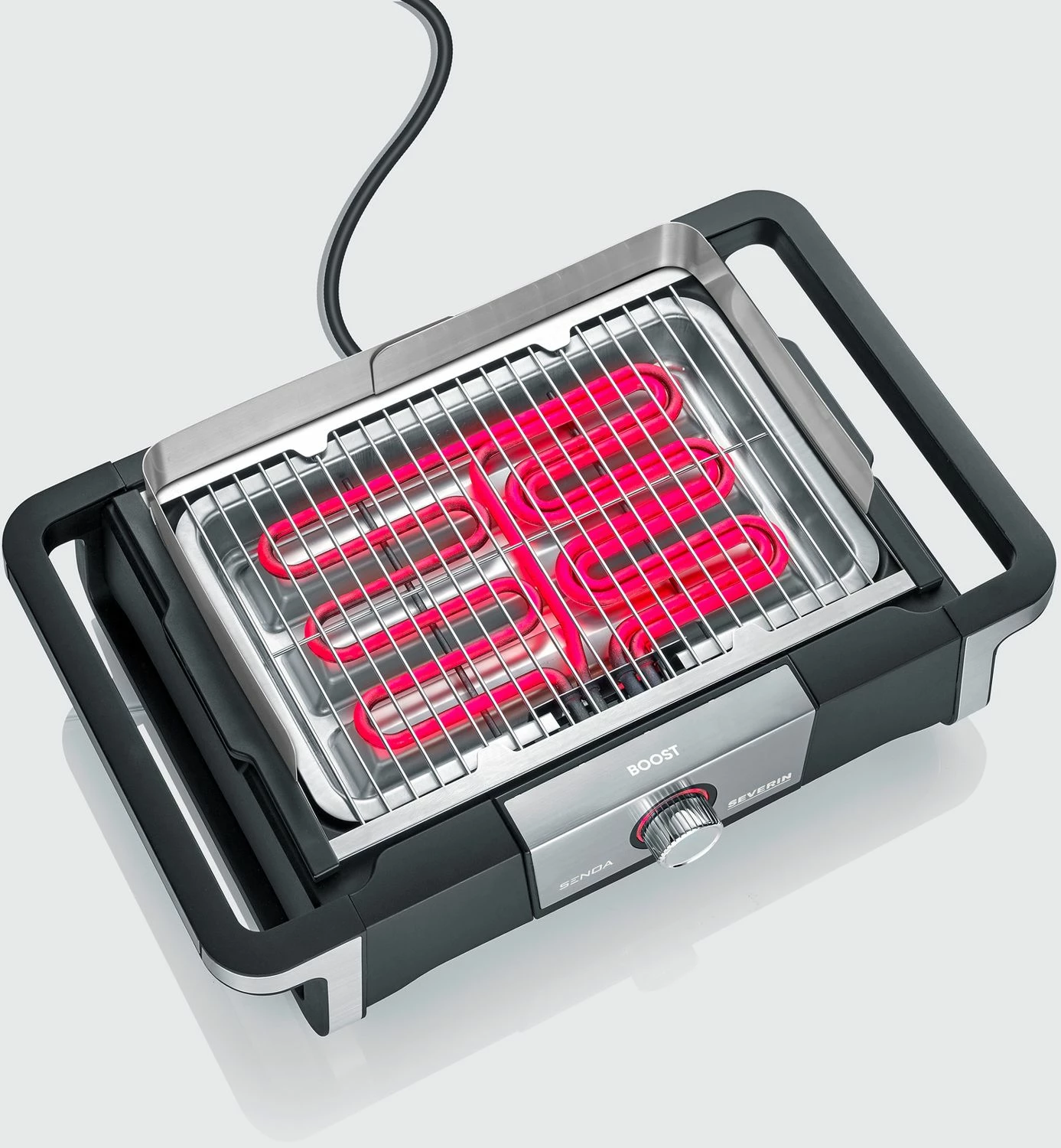 Severin Elektro Tischgrill SENOA Boost - Boost Zone 500°C - 3.000 W 9 Severin Elektro Tischgrill SENOA Boost - Boost Zone 500°C - 3.000 W – Bild 7